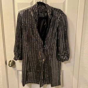 Jacket sequins dress